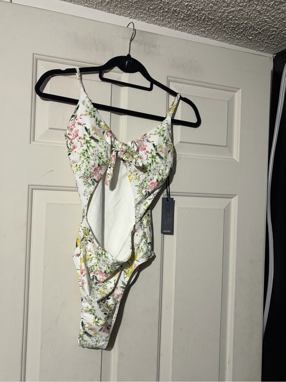 NWT Cikada floral one piece bathing suit